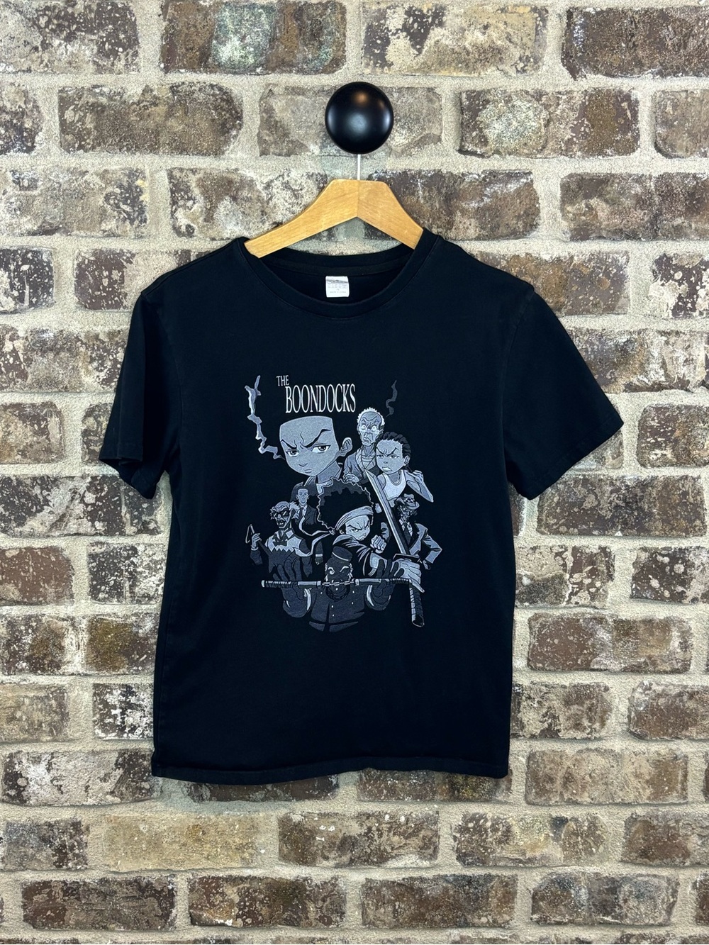 The Boondocks Shortsleeved Black Tee Size Small
